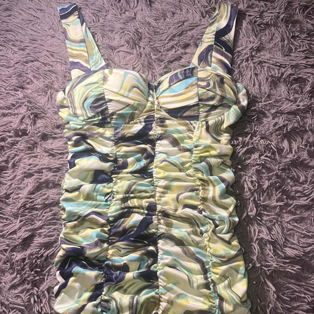 Multicolored Bodycon  Dress